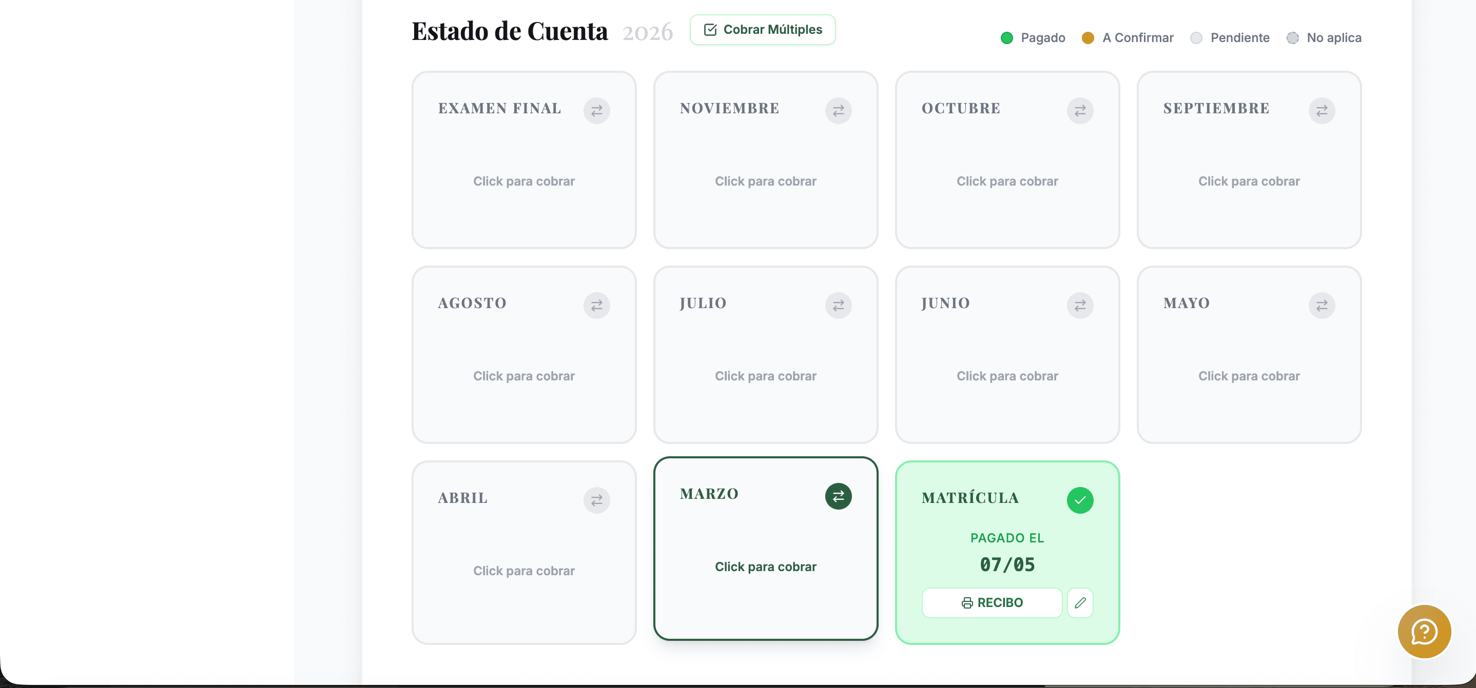 EduManage — sistema de gestión para institutos